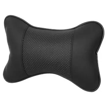 Эргономичные костяные автосиденья, подголовники для шеи, подголовники, автомобильные подушки, эластичная лента, фиксированная, прочная, мягкая, удобная для автомобиля коричневый