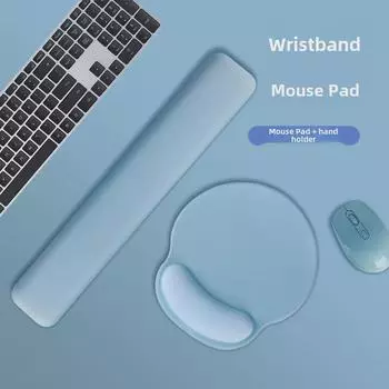 Эргономичный коврик для мыши и подставка для запястья клавиатуры из пены с эффектом памяти