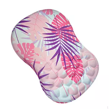 Эргономичный коврик для мыши с эффектом памяти для ноутбука и компьютера синий