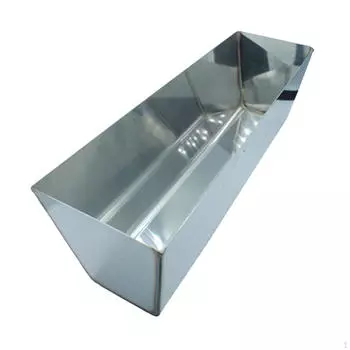 Эргономичный поддон для грязи из нержавеющей стали для эффективной очистки ведра для инструментов для гипсокартона 12 inches