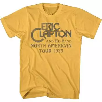 Эрик Клэптон и его группа Tour 79 North America Tour Rock Concert Футболка унисекс S