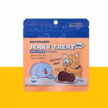 Jerky Treat Mini (Beef & Turkey) Dog Treat Freeze-dried Dog Treat 1P