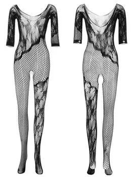 Эротическая клубная ночная одежда, мужские чулки для всего тела, одежда для джентльменов, сексуальное нижнее белье, экзотический комбинезон из сетки, мужской комбинезон XXS