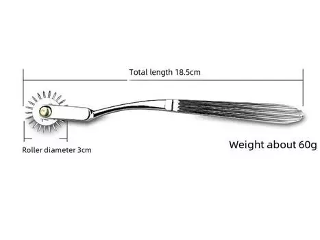Эротическая стимуляция Металлический ролик - Игрушка для взрослых для чувственного массажа Erotic Product