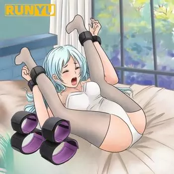 Эротические аксессуары Наручники Секс-игрушки для пар БДСМ Связывание Ограничители Женские наручники на лодыжки Секс-товары для взрослых Секс-игрушки 1pc