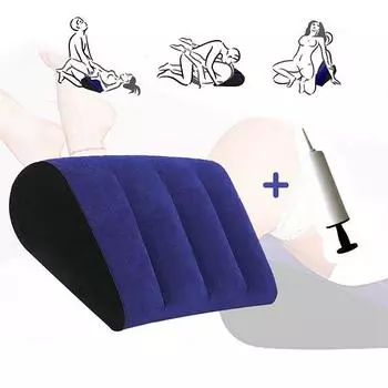 Эротические игрушки для взрослых, подушка для позиционирования тела, треугольная надувная рампа, мебель, игрушки для пар, позиционирование, глубокая подушка для поддержки тела