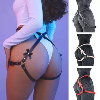 Эротические игры для взрослых БДСМ Бондаж SM Секс Ролевая игра Сдерживание Раб Сексуальный пояс Фетиш Флирт Дразнить Секс-игрушки With Bowknot Black