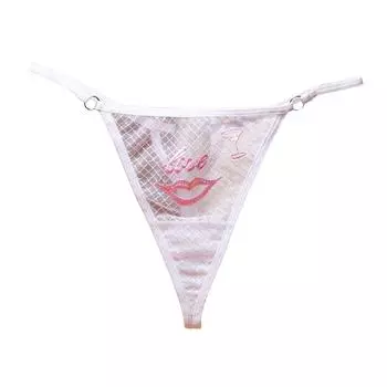 Эротические трусики Женское нижнее белье Стринги Кружевные стринги Стринги Эластичные женские трусики Нижнее белье Женское модное кружевное сексуальное белье one size