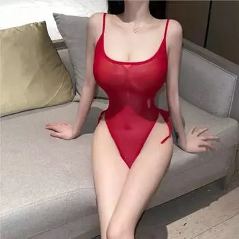 Эротическое белье Kawaii Japanese Cute Dead Warehouse Water комбинезон Uniform Temptation Open Crotch Женское нижнее белье косплей sexy One Size