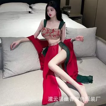 Эротическое нижнее белье Дуньхуан Фэйтянь сексуальная униформа Ханьфу соблазнительная пижама античный страстный костюм женщины One Size