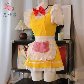 Эротическое нижнее белье сексуальное, потому что горничная милая милая киска лолит лолита ежедневная горничная One size