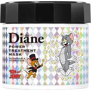 Jerry Power Treatment лечение восстанавливает даже сильно поврежденные Освежающе сладкий сияющий мускус Diane 230г [Tom & коллаборация] Маска, смываемая [Интенсивно бежевый