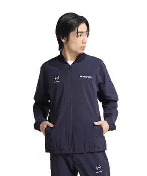 Jersey Descente 4WAY Stretch Nylon Full Zip Hoodie 4WAY Stretch Water Repellent Training Running M [Move Sports] NV(DMMXJF13A)