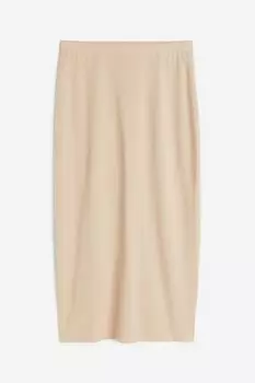 Jersey pencil skirt