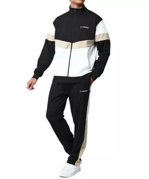 Jersey Top and Bottom Set Training Wear Setup Switchable Beige M [Soleil Doll] Men s бежевый