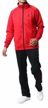 Jersey Top and Bottom Set Training Wear Day Gift Sweat Absorbent Quick Drying Custom Made Long Sleeve Custom Made M L LL 3L 4L 5L 6L Jersey Setup красный