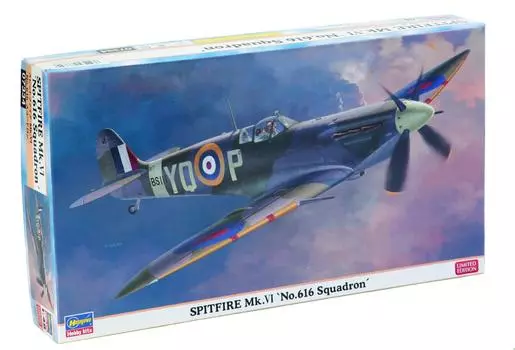 Эскадрилья «Спитфайр» Хасегава 07334 1/48 Mk.VI № 616