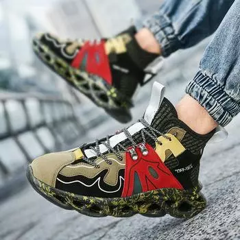 Эспадрильи Adventure для мужчин, мужские летние сетчатые кроссовки, трендовая обувь для мужчин 2024 года, белые туфли для мужчин, теннис 39 армия зеленый