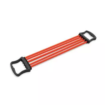 Эспандер для груди Пружинный тренажер Puller Инструменты для тренировки мышц Усилитель хвата для рук Эспандеры Силовой тренажер оранжевый