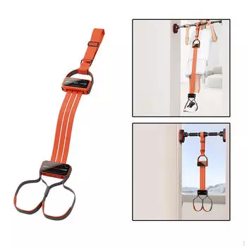 Эспандер для подтягивания. Вспомогательный ремень. Сопротивление подбородку. Счетчик голосов для ног. оранжевый