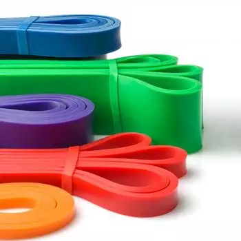 Эспандер для упражнений, эластичная лента для тренировок, руберовая петля, силовая петля для пилатеса, оборудование для фитнеса, тренировочный эспандер унисекс