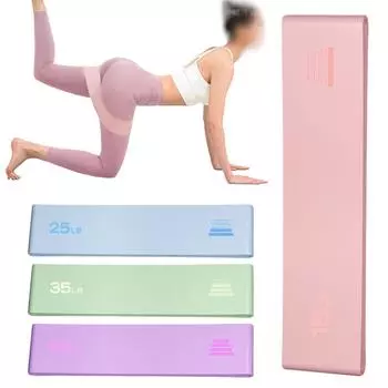 Эспандер-петля для йоги, эластичная силиконовая лента для упражнений, тренировок, пилатеса, эластичные ленты для коррекции фигуры