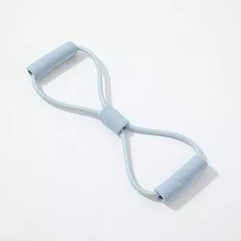 Эспандеры Йога Фитнес Аксессуары Резиновый канат Тренировки и упражнения Оборудование для спортзала Для женщин Упражнения на шею Растяжка синий