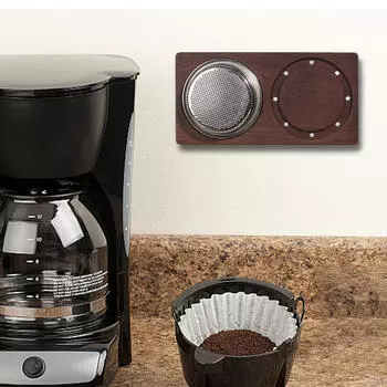 Эспрессо Темпер Станция Кофе Подвесной Настенный Держатель Темпера 2 Hole