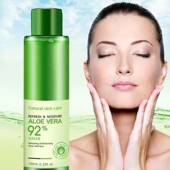 Эссенция алоэ вера 120 мл, увлажняющая отбеливающая жидкость для лица, уход за кожей, красота