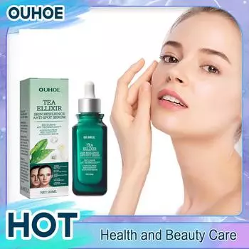 Эссенция для осветления кожи Увлажняющая Увлажняющая Осветляющая Темная Кожа Подтягивающая Укрепляющая Антивозрастная Гиалуроновая Кислота Уход за кожей лица Сыворотка 30ml boxed