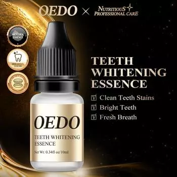 Эссенция для отбеливания зубов, порошок, чистящая сыворотка для гигиены полости рта, удаляет пятна налета, отбеливание зубов 1pcs