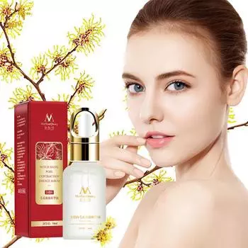 Эссенция для сужения пор гамамелиса. Отшелушивающее средство для очистки пор. Отбеливает кожу. Восполняет влагу. 10ml