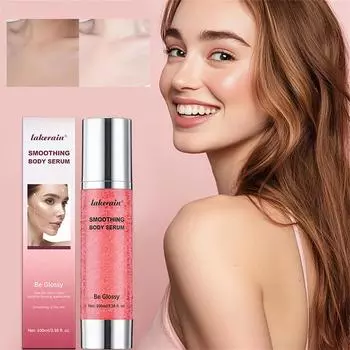 Эссенция для тела с гиалуроновой кислотой восстанавливает эластичность кожи, глубоко питает и увлажняет кожу. 100ml розовый