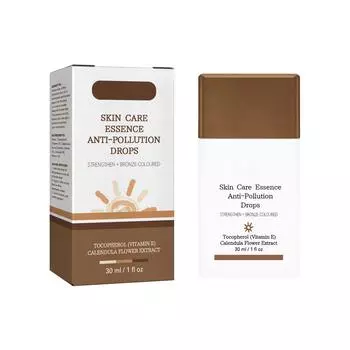 Эссенция для ухода за кожей, капли против загрязнений, бронзовый увлажняющий летний пляжный уход за кожей для загара, 30 мл