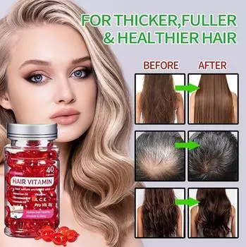 Эссенция для ухода за волосами с биотином, мягкие конфеты, эфирное масло, капли и разглаживание для улучшения волосяного покрова