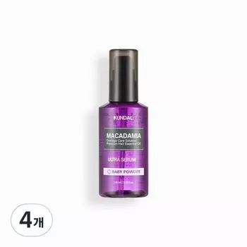 Эссенция для волос Kundal Ultra Serum с ароматом детской присыпки, 100 мл, 4 шт.