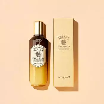 [Эссенция + Крем 15 мл в подарок] Royal Honey Propolis Enrich Тонер 160 мл
