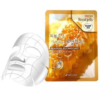 Эссенция маточного молочка высокой степени адгезии. Маска-лист для ухода за кожей лица. Корейская косметика. (3 варианта)