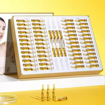 Эссенция с гиалуроновой кислотой Two Crack Yeast, увлажняющая, нежная и гладкая сыворотка для лица 60pcs