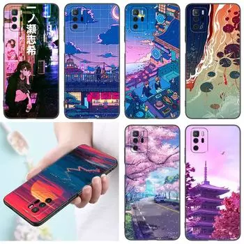 Эстетический чехол для телефона Art Pixel для Xiaomi Redmi Note 7 8 9 10 Lite 11 11E 11T 12 Pro 11S 4G 10T 5G 8T 9S 10S, черный чехол из ТПУ Redmi Note 7(Pro)