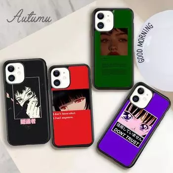 Эстетический красный чехол для телефона Vaporwave в стиле ретро для iPhone 11 12 13 14 Pro Max mini XR XS SE 2020 6 7 8 Plus Galaxy S21 S22 iPhone 6plus