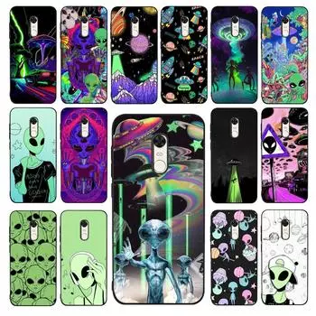 Эстетический милый чехол для телефона с изображением инопланетянина и космоса для Redmi 5 6 7 8 9 10 plus pro 6 7 8 9 A GO K20 K30 K40 pro plus F3 Fundas Redmi 6A