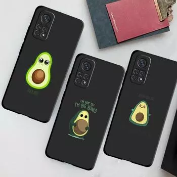 Эстетический силиконовый чехол Funda Avocado для Samsung Galaxy M23 M32 5G M51 M13 M33 M31 M12 M52 M30s M22 M31s M21 M62 M23 M01 M53 Samsung M01