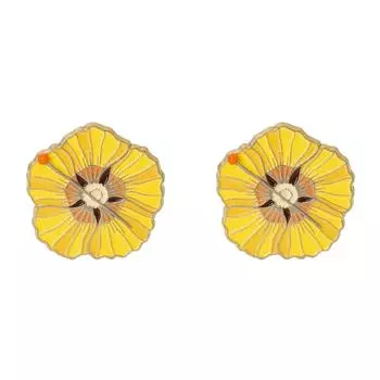 Эстетический сплав для вышивки крестом игольница аксессуары для рукоделия(Желтый цветок)