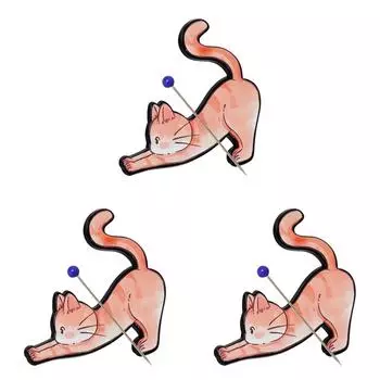 Эстетический сплав для вышивки крестом игольница аксессуары для рукоделия (Кошка)