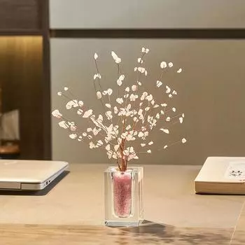 Эстетическое хрустальное дерево Элегантное искусство Жизнь Творческая теплая домашняя атмосфера Украшение домашнего офиса Настольная полка Украшения Подарок