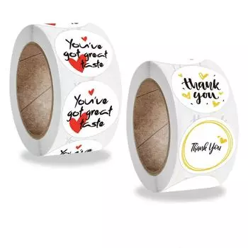 Эстетичные канцелярские принадлежности Рыбалка Наклейка Выпечка Любовь Канцелярские принадлежности ручной работы Креативные X070 A13-500pcs-2.5cm