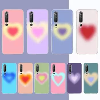 Эстетичный чехол Vague Love Heart для телефона Samsung S21 A10 для Redmi Note 7 9 для Huawei P30Pro Honor 8X 10i Samsung S21
