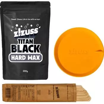 Jesus Titan Black Starter Waxing Kit, 200g, 1 piece
