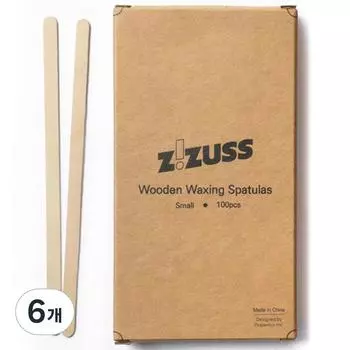 Jesus Wood Waxing Spatula Small 100p, 6 pieces